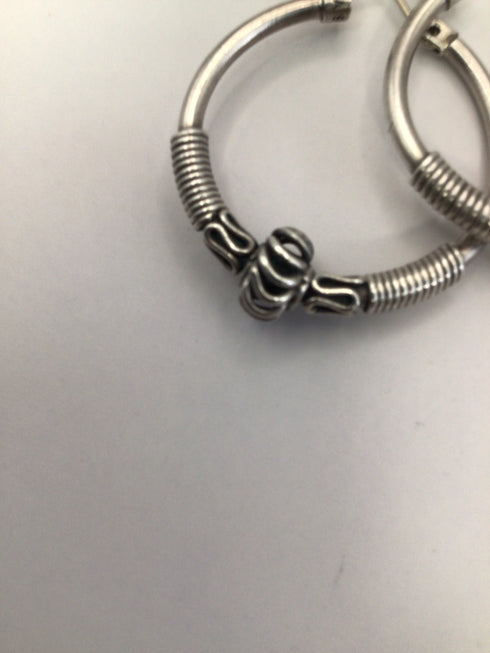 BA Suarti Sterling Hoop Earrings